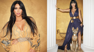 Illustration for article titled Kim Kardashian's Cleopatra Has Historically Inaccurate Cleavage